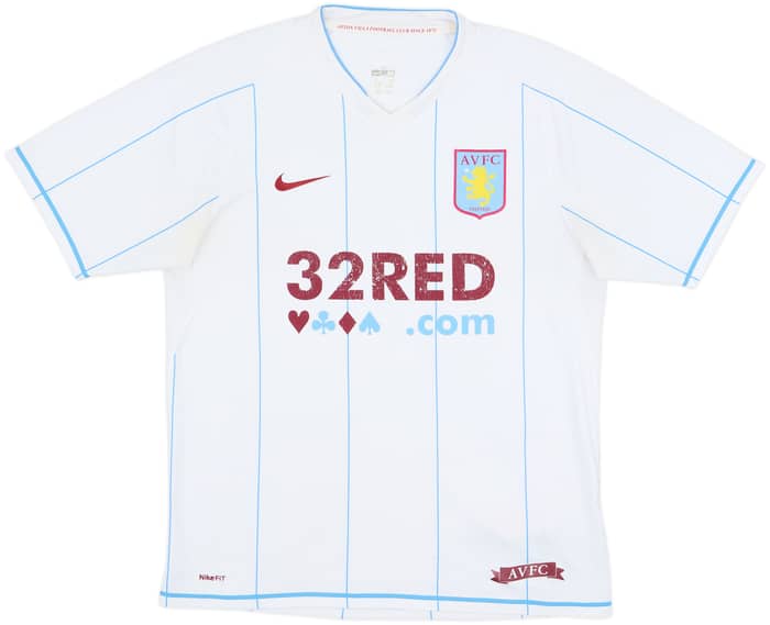 2007-08 Aston Villa Away Shirt Carew #10 - 4/10 - (M)