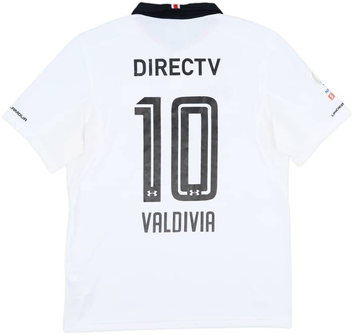 2017 Colo Colo Home Shirt Valdivia #10 - 6/10 - (L)