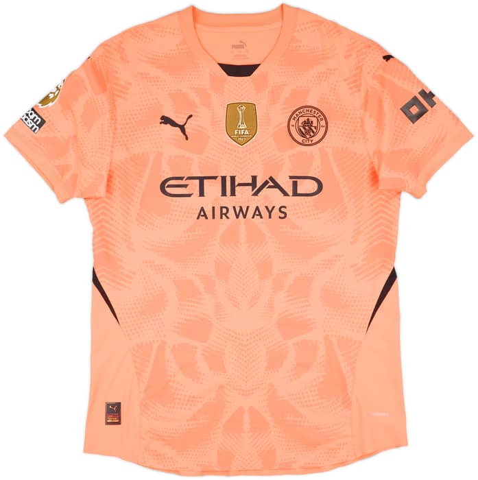 2024-25 Manchester City Match Issue GK Shirt Ederson M. #31