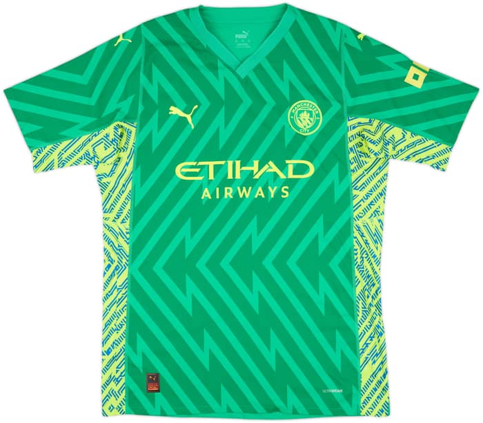 2023-24 Manchester City Player Issue GK Shirt Ederson M. #31