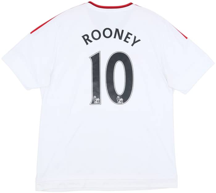 2015-16 Manchester United Away Shirt Rooney #10 - 5/10 - (XL)