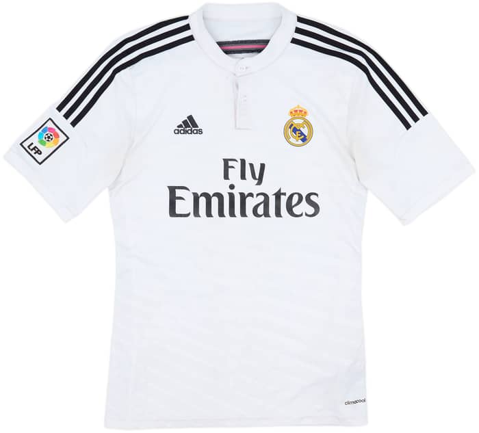 2014-15 Real Madrid Home Shirt James #10 - 4/10 - (M)