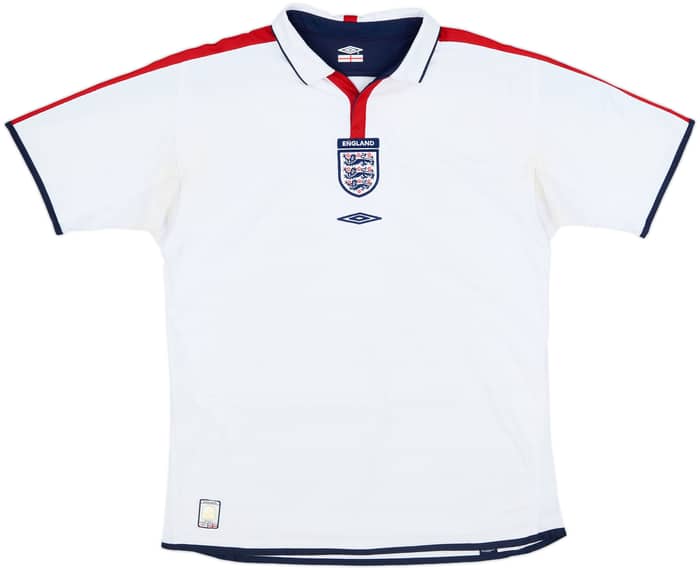 2003-05 England Home Shirt - 4/10 - (L)