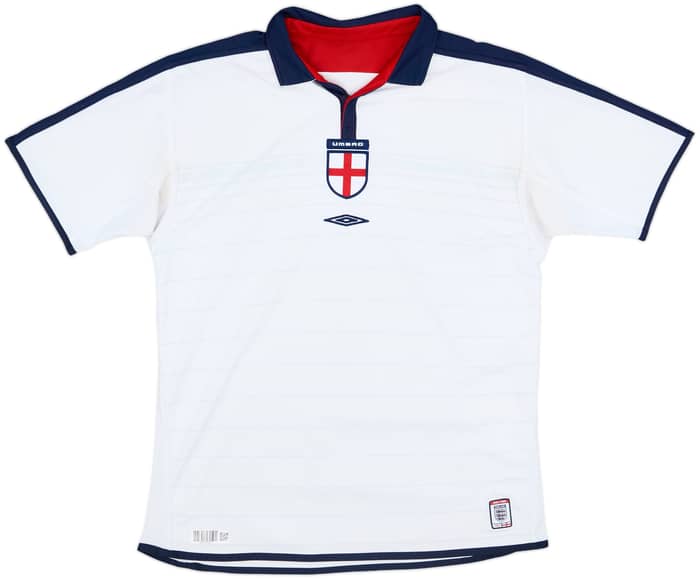 2003-05 England Home Shirt - 4/10 - (L)