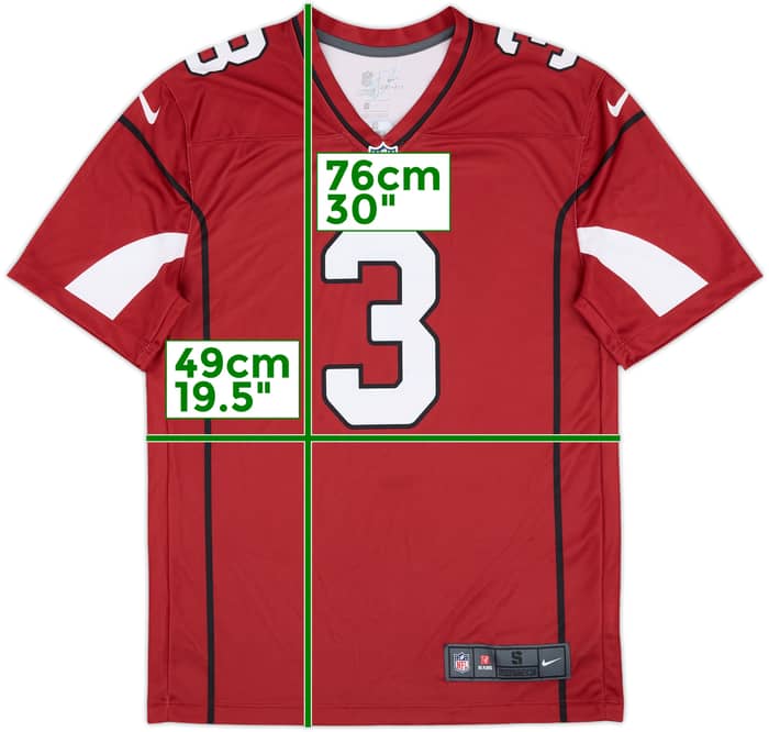 2018 Arizona Cardinals Rosen #3 Nike Legend Home Jersey - 9/10 - (S)