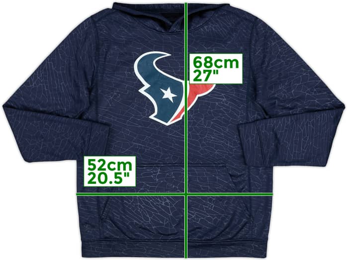2010s Houston Texans NFL Hooded Sweat Top - 7/10 - (XL.Boys)