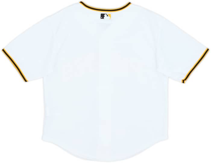 2016-19 Pittsburgh Pirates Majestic Cool Base Home Jersey - 9/10 - (S.Boys)