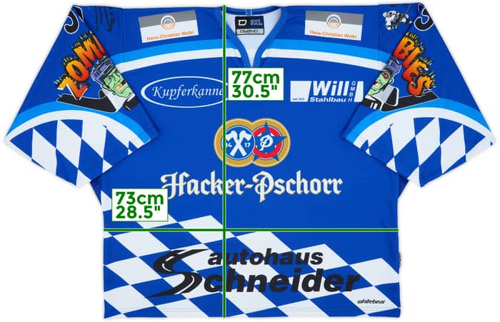 1990s Zombies Steinhuber #55 Owayo Home Jersey - 9/10 - (3XL)