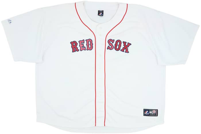 2009-15 Boston Red Sox Majestic Home Jersey - 6/10 - (6XL)