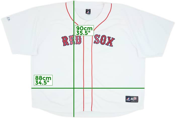 2009-15 Boston Red Sox Majestic Home Jersey - 6/10 - (6XL)