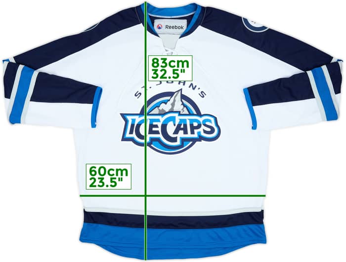 2011-15 St John's Ice Caps Reebok Away Jersey - 8/10 - (L)