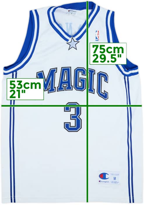 2004-06 Orlando Magic Francis #3 Champion Home Jersey - 7/10 - (M)