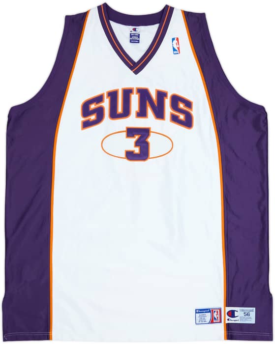 2001-02 Phoenix Suns Marbury #3 Champion Authentic Home Jersey - 9/10 - (3XL)