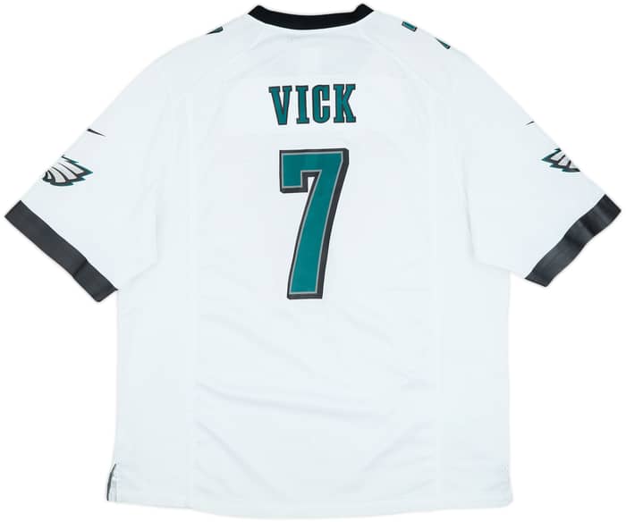 2012-13 Philadelphia Eagles Vick #7 Nike Game Away Jersey - 6/10 - (XXL)