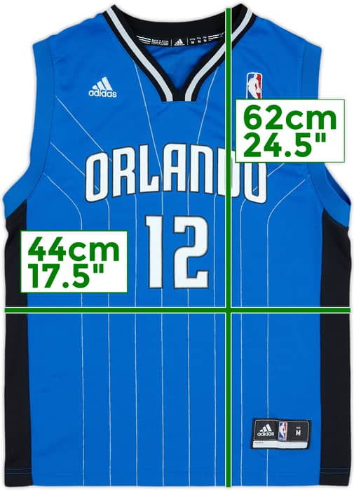 2010-12 Orlando Magic Howard #12 adidas Away Jersey - 8/10 - (M.Boys)
