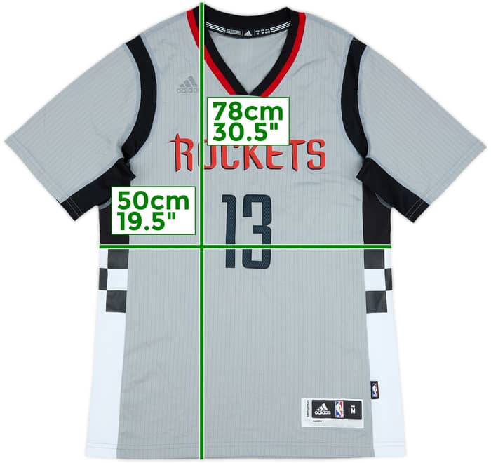 2015-16 Houston Rockets Harden #13 adidas Swingman Alternate Jersey - 7/10 - (M)