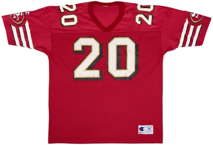 1997-00 San Francisco 49ers Hearst #20 Champion Home Jersey - 6/10 - (XL)