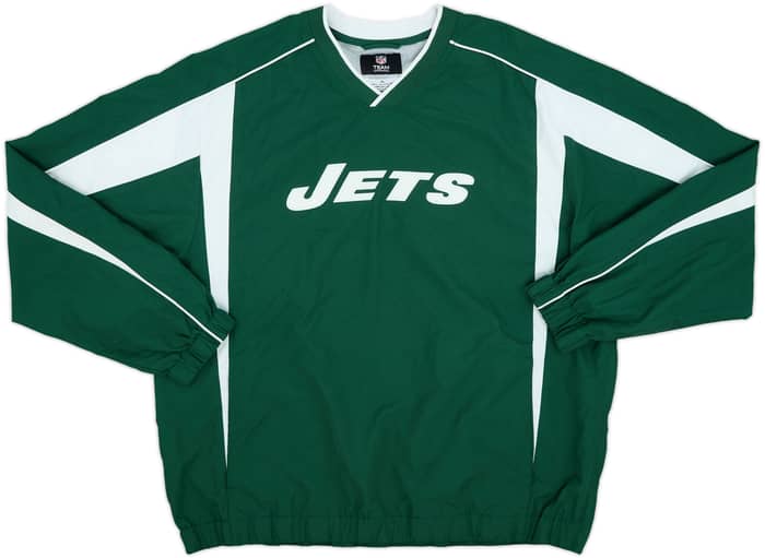 2009 New York Jets NFL Pullover Windbreaker Jacket - 9/10 - (XL)