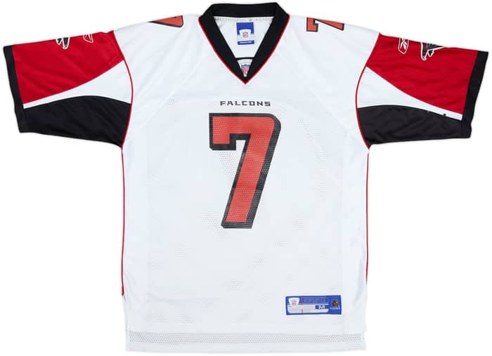 2005-06 Atlanta Falcons Vick #7 Reebok On Field Away Jersey - 4/10 - (M)