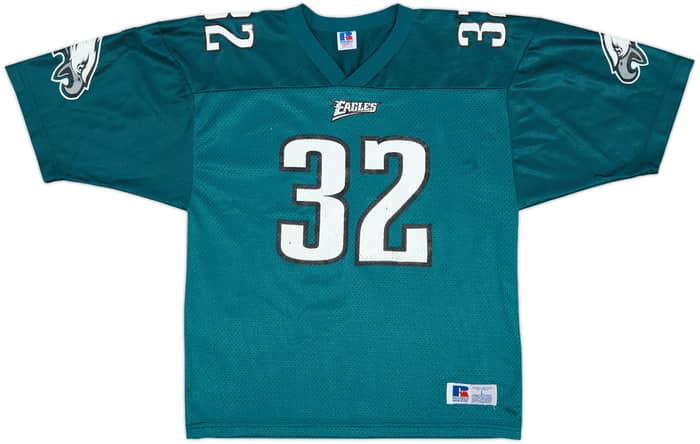 1996 Philadelphia Eagles Watters #32 Russell Athletic Home Jersey - 8/10 - (L.Boys)