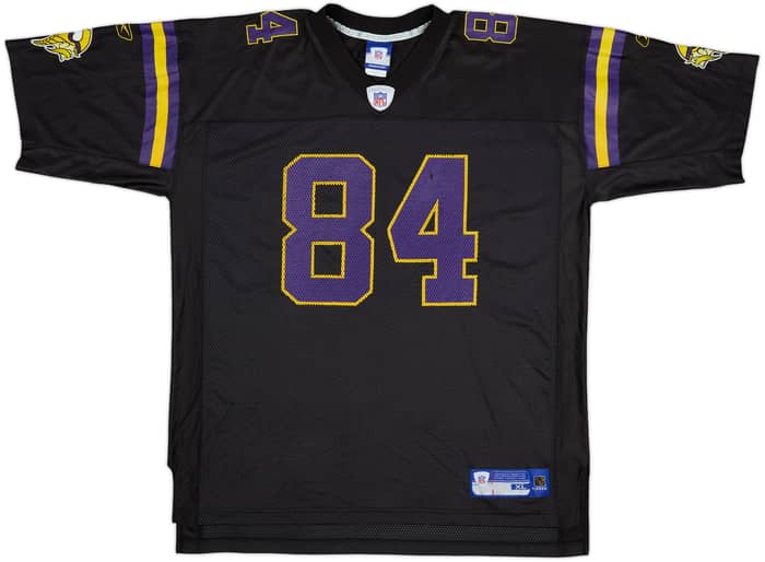 2004 Minnesota Vikings Moss #84 Reebok On Field Alternate Jersey - 6/10 - (XL)