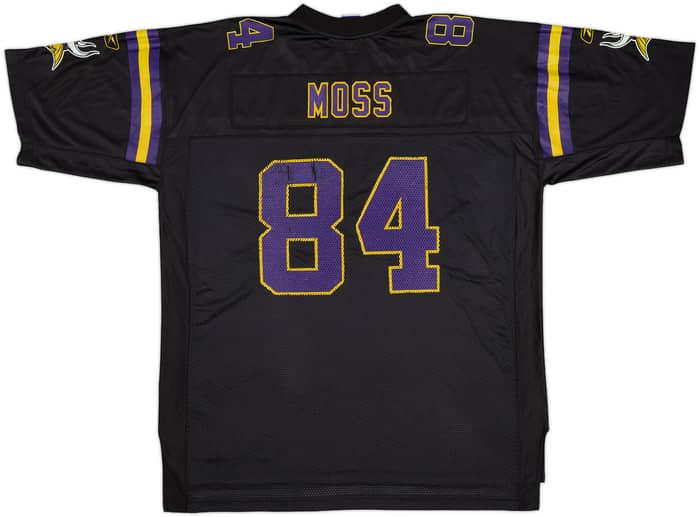 2004 Minnesota Vikings Moss #84 Reebok On Field Alternate Jersey - 6/10 - (XL)