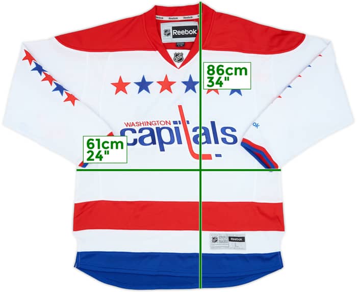 2011-15 Washington Capitals Reebok Alternate Jersey - 6/10 - (L)