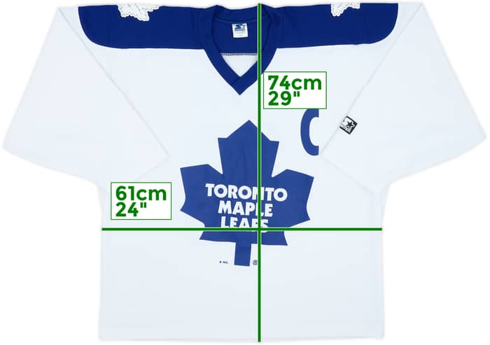 1997-99 Toronto Maple Leafs Sundin #13 Starter Practice Jersey - 8/10 - (L)