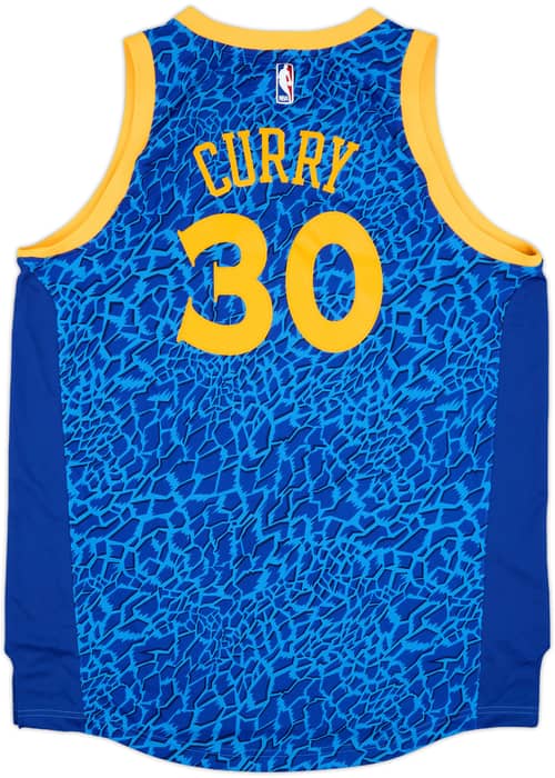 2013-14 Golden State Warriors Curry #30 adidas Swingman Crazy Lights Jersey - 7/10 - (XL)
