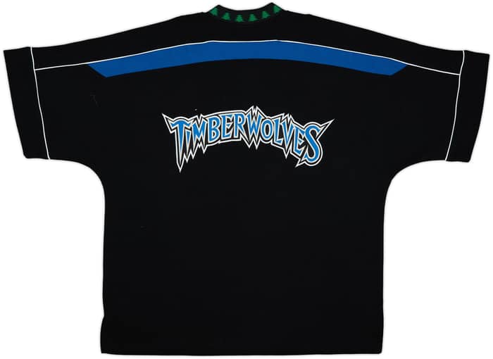 1996-02 Authentic Minnesota Timberwolves Champion Shooting Shirt - 7/10 - (L)