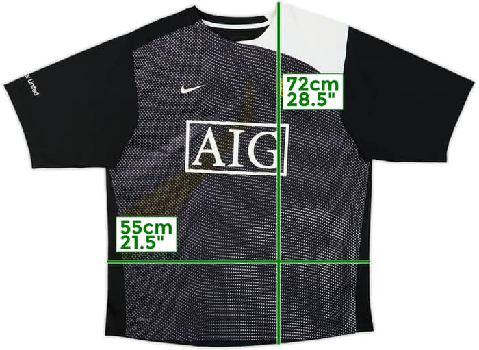 2008-09 Manchester United Nike Training Shirt - 6/10 - (L)