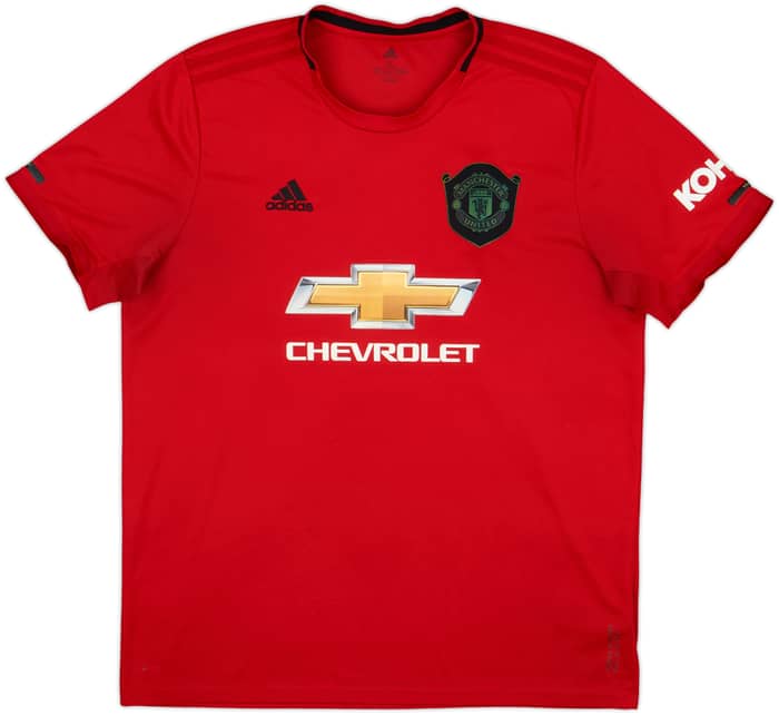 2019-20 Manchester United Home Shirt Pogba #6 - 7/10 - (XL)