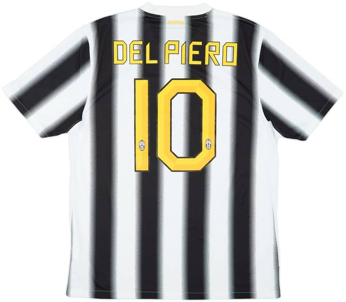 2011-12 Juventus Home Shirt Del Piero #10 - 9/10 - (L)