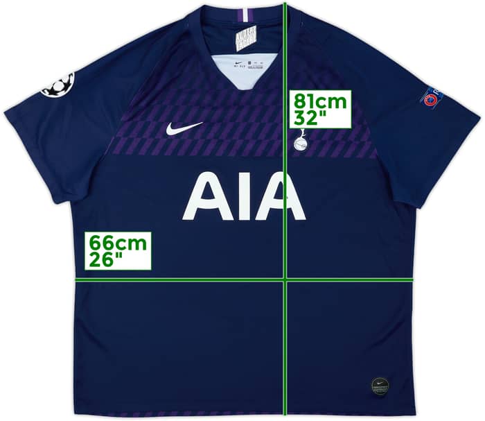 2019-20 Tottenham Away Shirt - 6/10 - (3XL)
