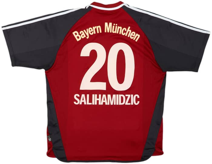 2001-02 Bayern Munich Home Shirt Salihamidzic #20 - 6/10 - (L)