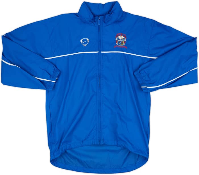 2001-02 Stalybridge Celtic Nike Hooded Rain Jacket - 9/10 - (S)