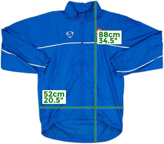 2001-02 Stalybridge Celtic Nike Hooded Rain Jacket - 9/10 - (S)