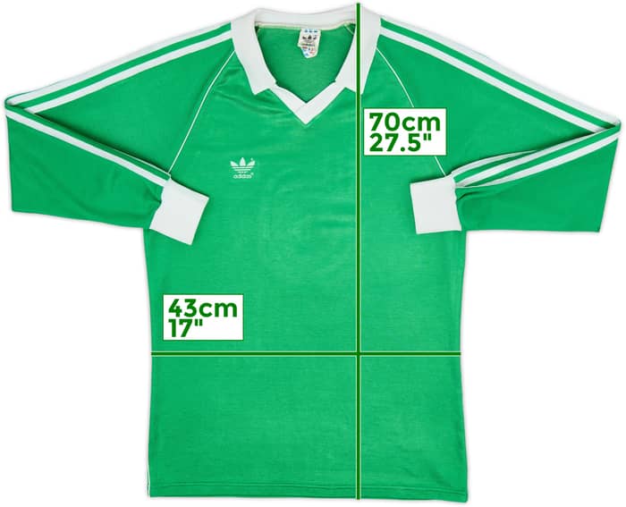 1980s adidas Template L/S Shirt #5 - 8/10 - (M)