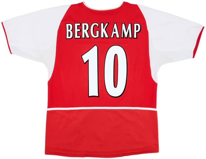 2002-04 Arsenal Home Shirt Bergkamp #10 - 5/10 - (M)