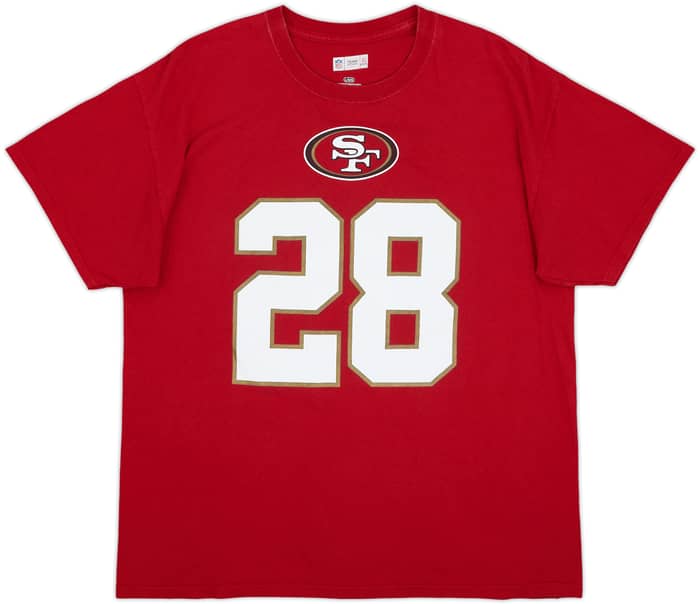 2015 San Francisco 49ers Hyde #28 NFL Tee - 7/10 - (L)