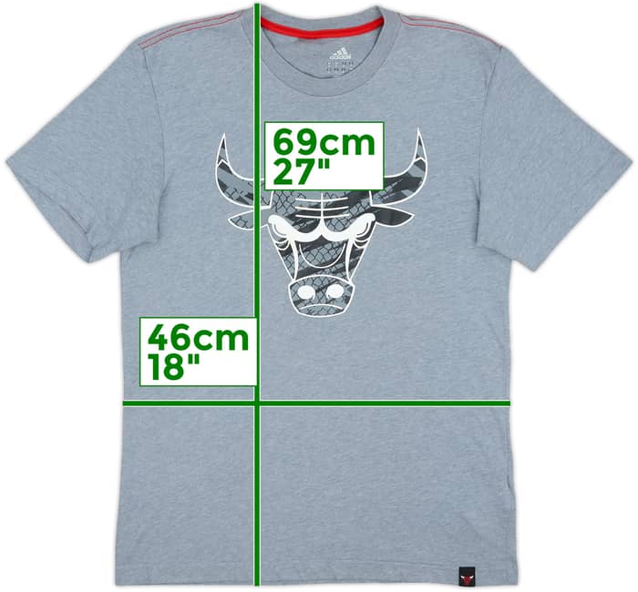 2012-13 Chicago Bulls adidas Tee - 6/10 - (S)