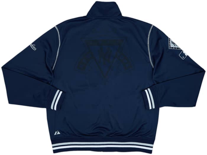 2000s New York Yankees Majestic Cooperstown Collection Track Jacket - 9/10 - (XXL)