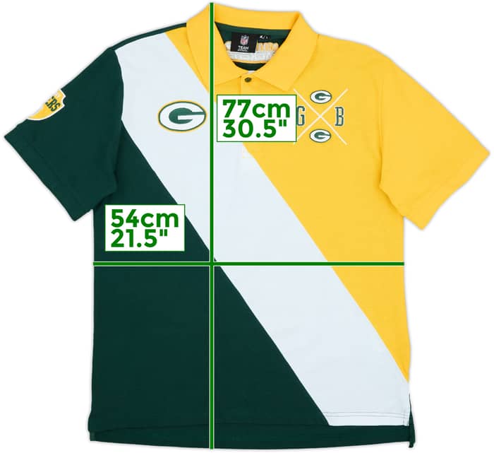 2010 Green Bay Packers NFL Polo Shirt - 8/10 - (L)