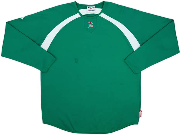 2009 Boston Red Sox Authentic Majestic Training Top - 7/10 - (XL)