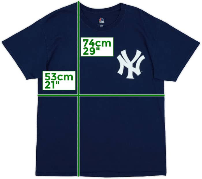 2016-17 New York Yankees Sanchez #24 Majestic Tee - 8/10 - (L)