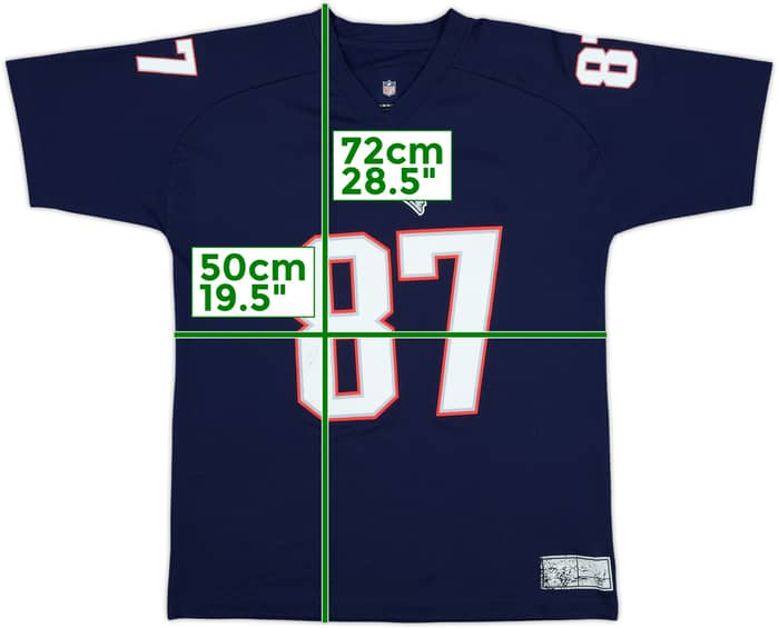2015 New England Patriots Gronkowski #87 NFL Jersey Tee - 6/10 - (XL.Boys)