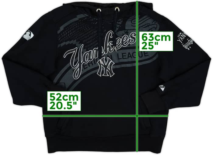 2000s New York Yankees Majestic Cooperstown Collection Hooded Sweat Top - 8/10 - (M)