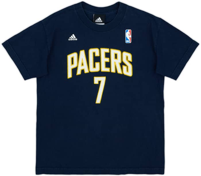 2006-08 Indiana Pacers O'Neal #7 adidas Tee - 5/10 - (M.Boys)