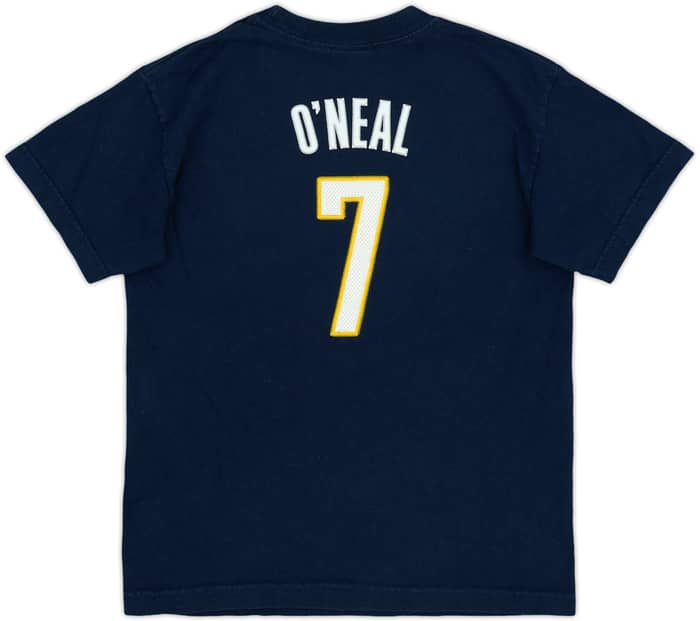 2006-08 Indiana Pacers O'Neal #7 adidas Tee - 5/10 - (M.Boys)