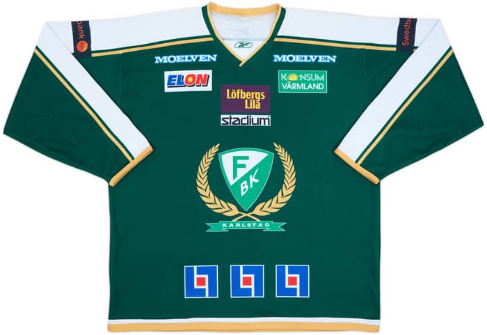2007-09 Farjestad BK Reebok Home Jersey - 9/10 - (L/XL)